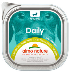 DAILY Dog - Pollo e Piselli - 300g