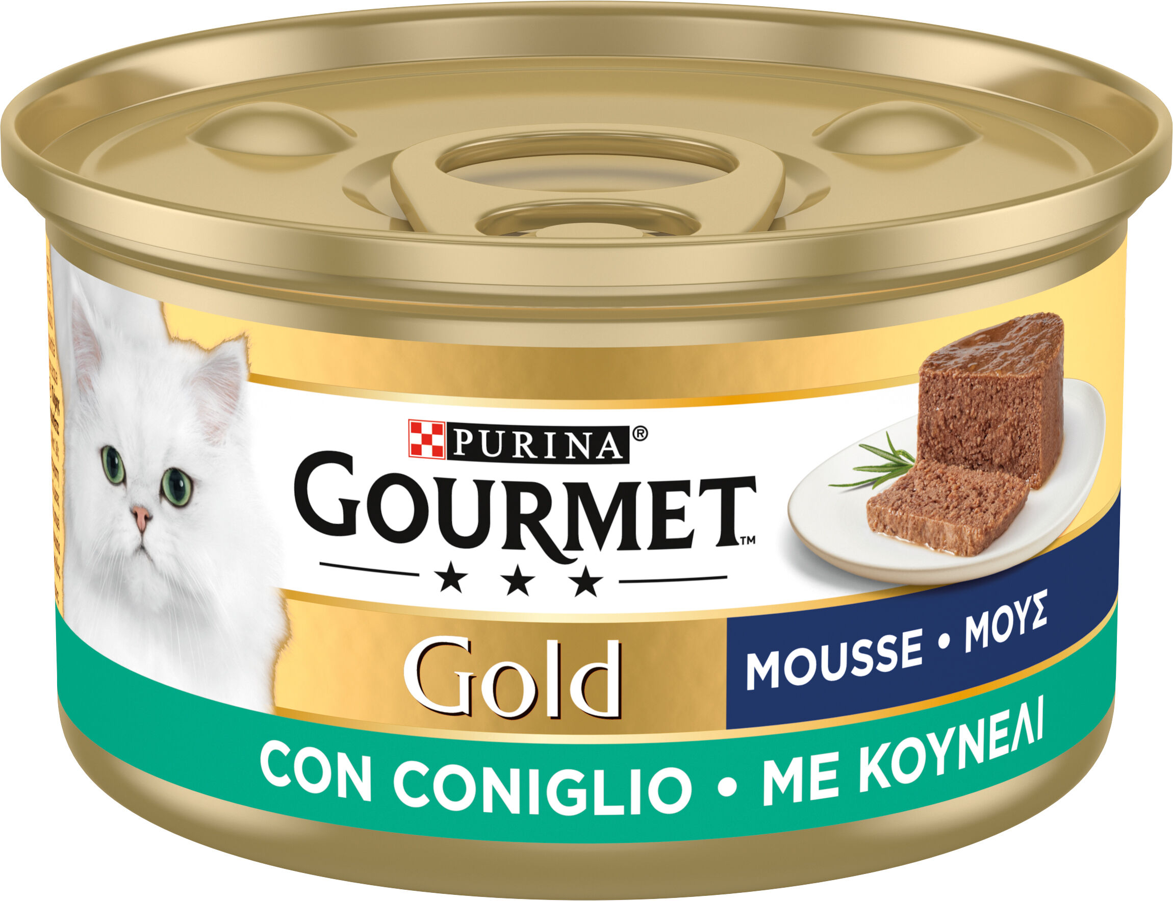 Gourmet Gold Mousse, Coniglio, 85g