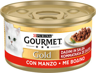Gourmet Gold Dadini in Salsa - Manzo - 85g