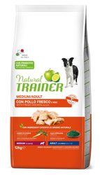 Natural Trainer Dog Adult Pollo Fresco - Medium - 12kg