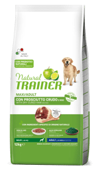 Natural Trainer Dog Adult Prosciutto Crudo e Riso - Maxi  - 12kg