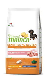 Natural Trainer Sensitive No Gluten Adult Maiale - Mini - 7kg