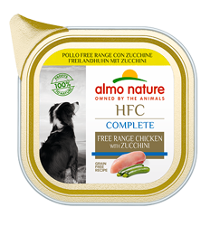 HFC Complete Dog-Pollo Free Range con Zucchine-85g