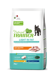 Natural Trainer Light in Fat Adult Tacchino - Small&Toy - 2kg