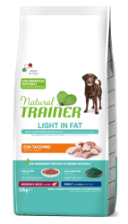 Natural Trainer Light in Fat Adult Tacchino - Medium Maxi - 12kg