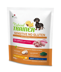 Natural Trainer Sensitive No Gluten Adult Coniglio - Mini - 800g
