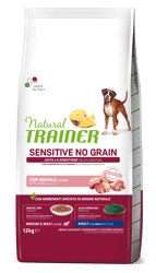 Natural Trainer Sensitive No Grain Adult Maiale - Medium Maxi - 12kg
