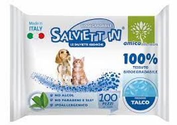 Salviett In  -Talco - 100pz (30x15)