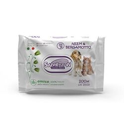 Salviett In - Neem e Bergamotto - 100pz (30x15)