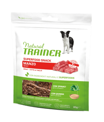Natural Trainer Superfoods Snacks - Manzo 
