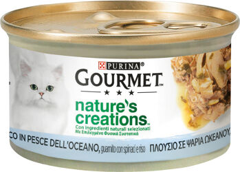 Gourmet Nature's Creations - Pesce dell'Oceano, Spinaci e Riso - 85g
