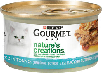 Gourmet Nature's Creations -Tonno, guarnito con Pomodori e Riso - 85g