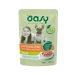 Oasy Wet Dog Straccetti Adult - Salmone e Patate - 100g