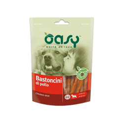 Oasy Snack Dog Bustine - Bastoncini di Pollo - 100g