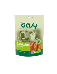 Oasy Snack Dog Bustine - Salsicciotti di Pollo - 100g