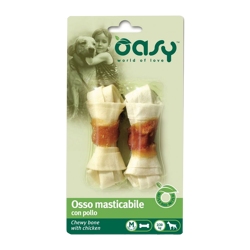 Oasy Snack Dog Osso - Pollo - M