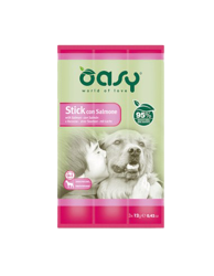 Oasy Snack Dog Stick - Salmone - 3 pezzi