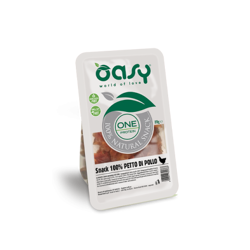 Oasy Snack Dog Natural - One Protein Petto di Pollo - 80g