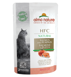 HFC Natural Cat-Salmone e Zucca-55g