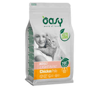 Oasy Dry Cat Functional Adult, Light in Fat, 1.5kg