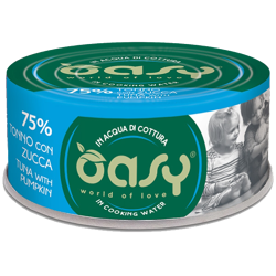 Oasy Wet Cat More Love - Tonno con Zucca - 70g