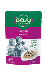 Oasy Wet Cat More Love - Sardine - 70g