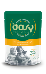 Oasy Wet Cat More Love - Tonno con Granchio - 70g