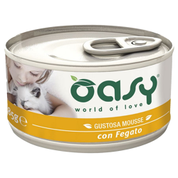 Oasy Wet Cat CAPRICE - Mousse con Fegato - 85g