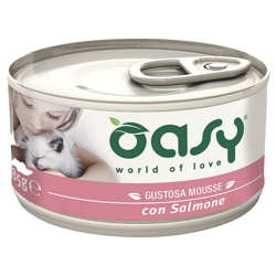 Oasy Wet Cat CAPRICE - Mousse con Salmone - 85g