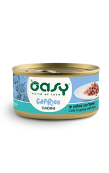 Oasy Wet Cat CAPRICE - Dadini con Tonno - 85g