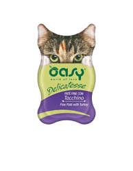Oasy Wet Cat DELICATESSE - Paté con Tacchino - 85g