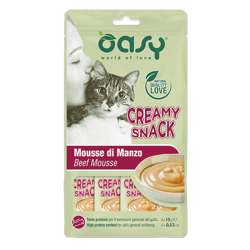 Oasy Snack Cat CREAMY SNACK - Manzo
