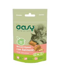 Oasy Snack Cat BISCOTTI - Salmone