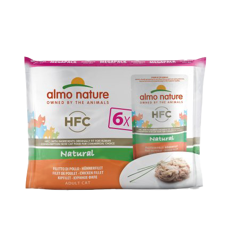 HFC Natural Cat Mega Pack 6 pezzi - Filetto di Pollo