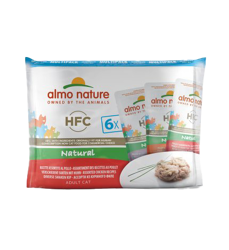HFC Natural Cat Multi Pack 6 pezzi - Pollo