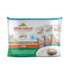 HFC Jelly Cat Multi Pack 6 pezzi - Tonno