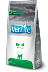 VET LIFE Natural Cat - Renal - 2kg