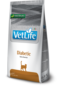 VET LIFE Natural Cat, Diabetic, 2kg