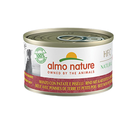 HFC Natural Dog-Manzo con Patate e Piselli-95g