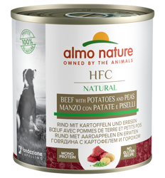 HFC Natural Dog-Manzo con Patate e Piselli-290g