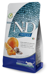 N&D OCEAN Cat Adult Aringa, Zucca e Arancia - 5kg