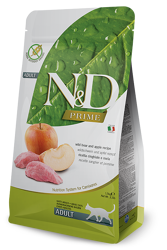 N&D PRIME Cat Adult Chinghiale e Mela - 5kg
