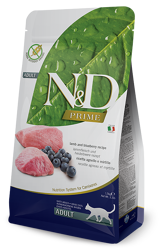 N&D PRIME Cat Adult Agnello e Mirtillo - 5kg