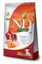 N&D PUMPKIN Dog Puppy Pollo e Melograno - Mini - 7kg