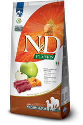 N&D PUMPKIN Dog Adult Cervo e Mela - Medium Maxi - 12kg