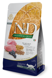 N&D ANCESTRAL Cat Adult Agnello e Mirtillo - 5kg
