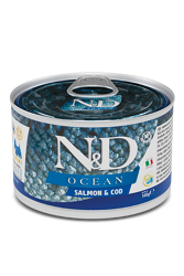 N&D DOG OCEAN Adult - Salmone e Merluzzo - 140g