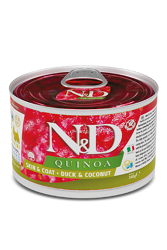 N&D DOG QUINOA - Skin&Coat Anatra e Cocco - 140g
