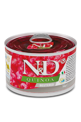 N&D DOG QUINOA - Neutered Maiale - 140g