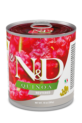 N&D DOG QUINOA - Neutered Maiale - 285g